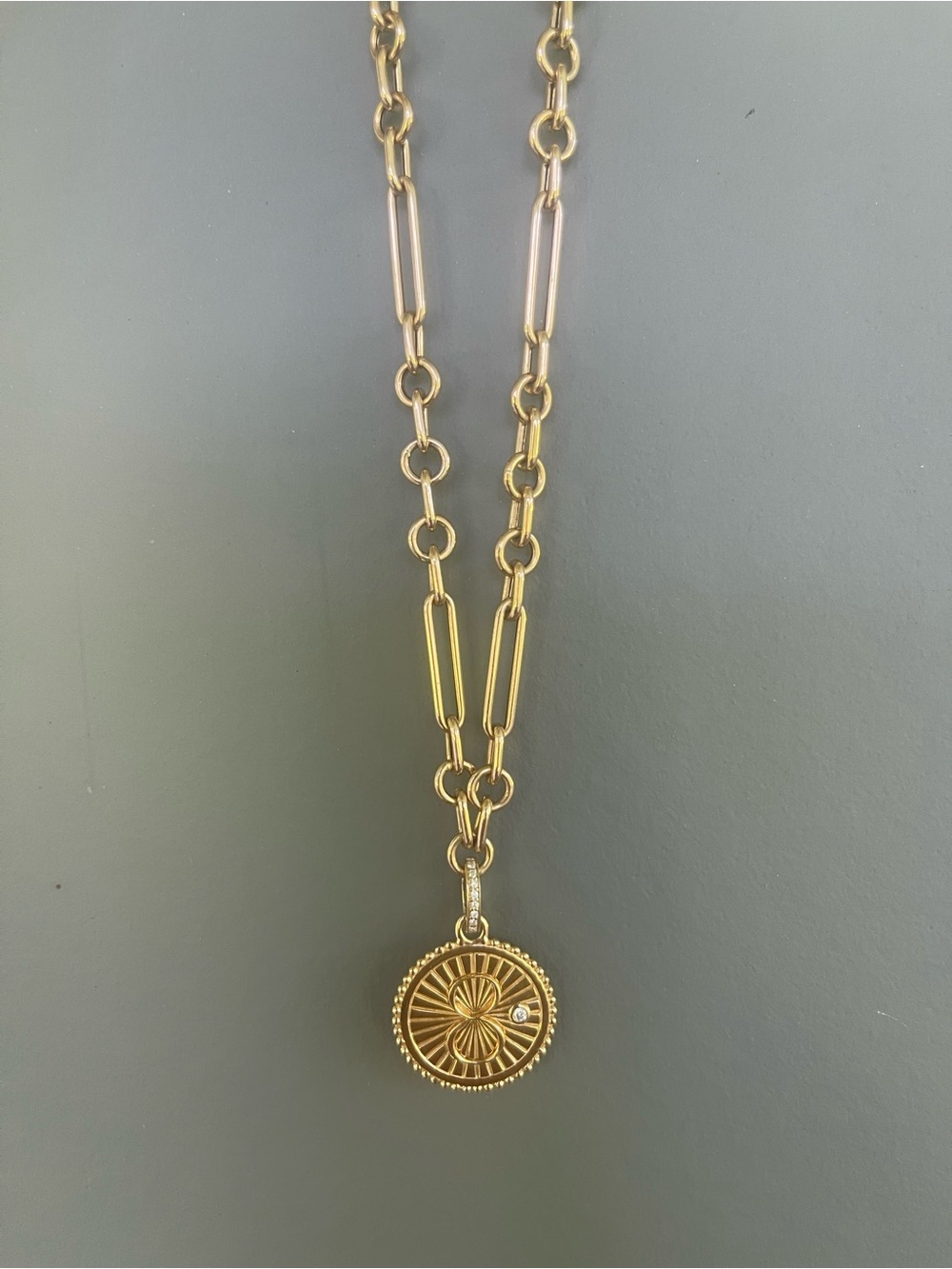 14k Mixed Clip Link Chain Foundrae inspired